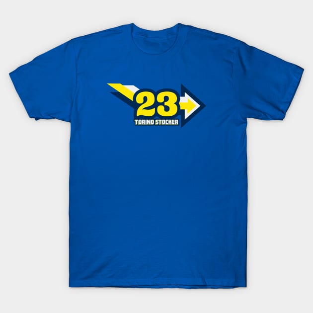 1975 - Tornio Stocker (Blue) T-Shirt by jepegdesign